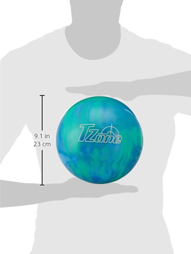 Amazon.com : Brunswick TZone Caribbean Blue Bowling Ball (13